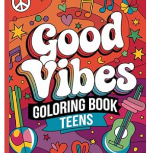 let the good vibes roll coloring book: