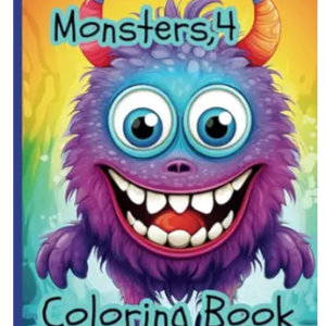 monsters 4: monster mania coloring book for ages 4 10 over 60 pages of coloring fun. (the monsters)