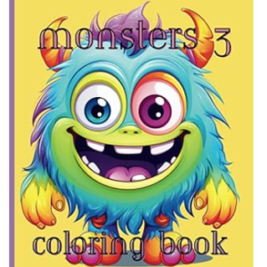 monsters 3: its here 50 pages of cool monsters to keep you busy no matter your age enjoy (the monsters