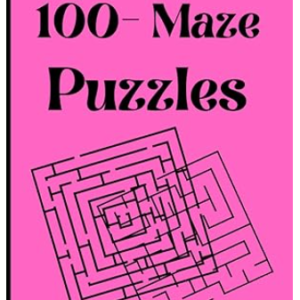 100 maze puzzle book paperback – july 6, 2022