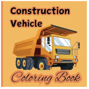 construction fun coloring book: