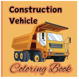 construction fun coloring book: construction fun coloring book: