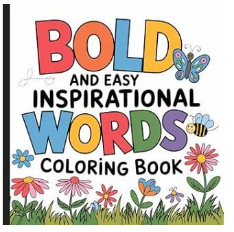inspiring qoutes coloring book: