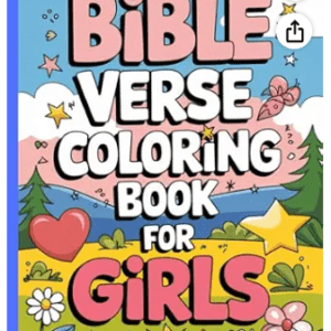 Inspiring Gods Word Coloring Book For Girls