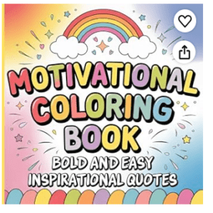 Motivational Coloring Book: