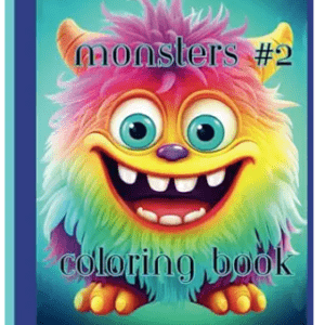 "Monstrously Fun Coloring Book for Kids": #2